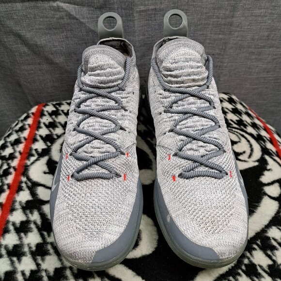 Men's Nike KD 11 Basketball Shoes A02604-002 Gray Size 13 Durant - Picture 3 of 14